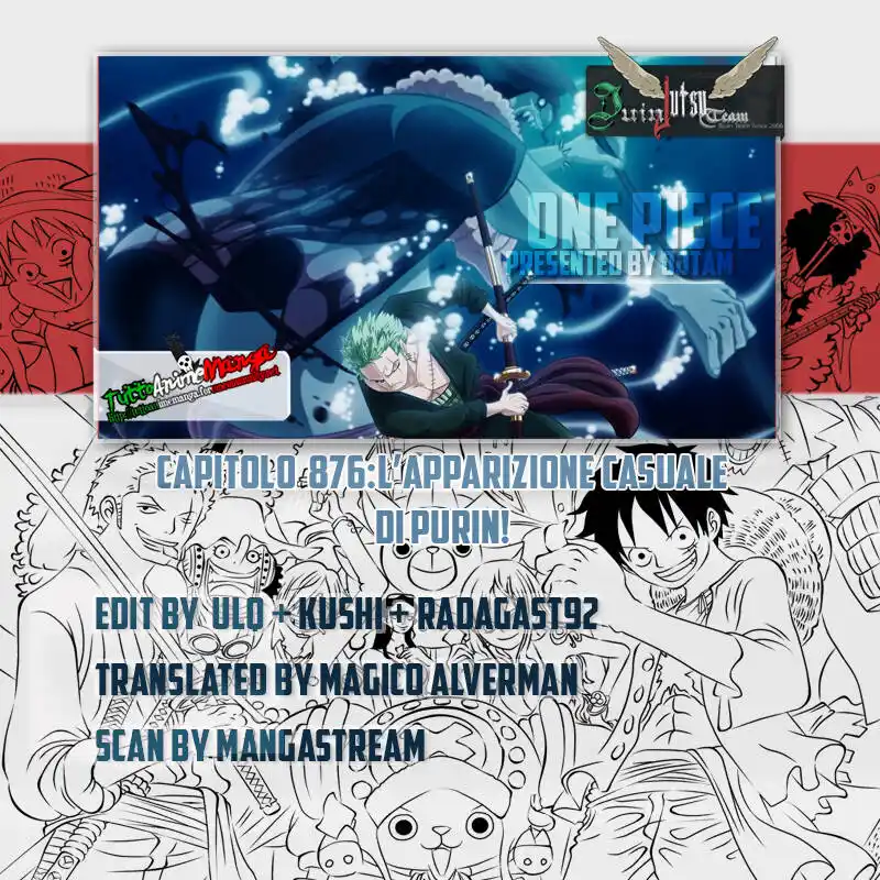 One Piece Capitolo 876 page 1