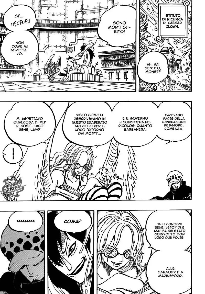 One Piece Capitolo 666 page 3