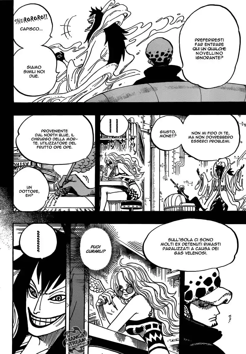 One Piece Capitolo 666 page 6