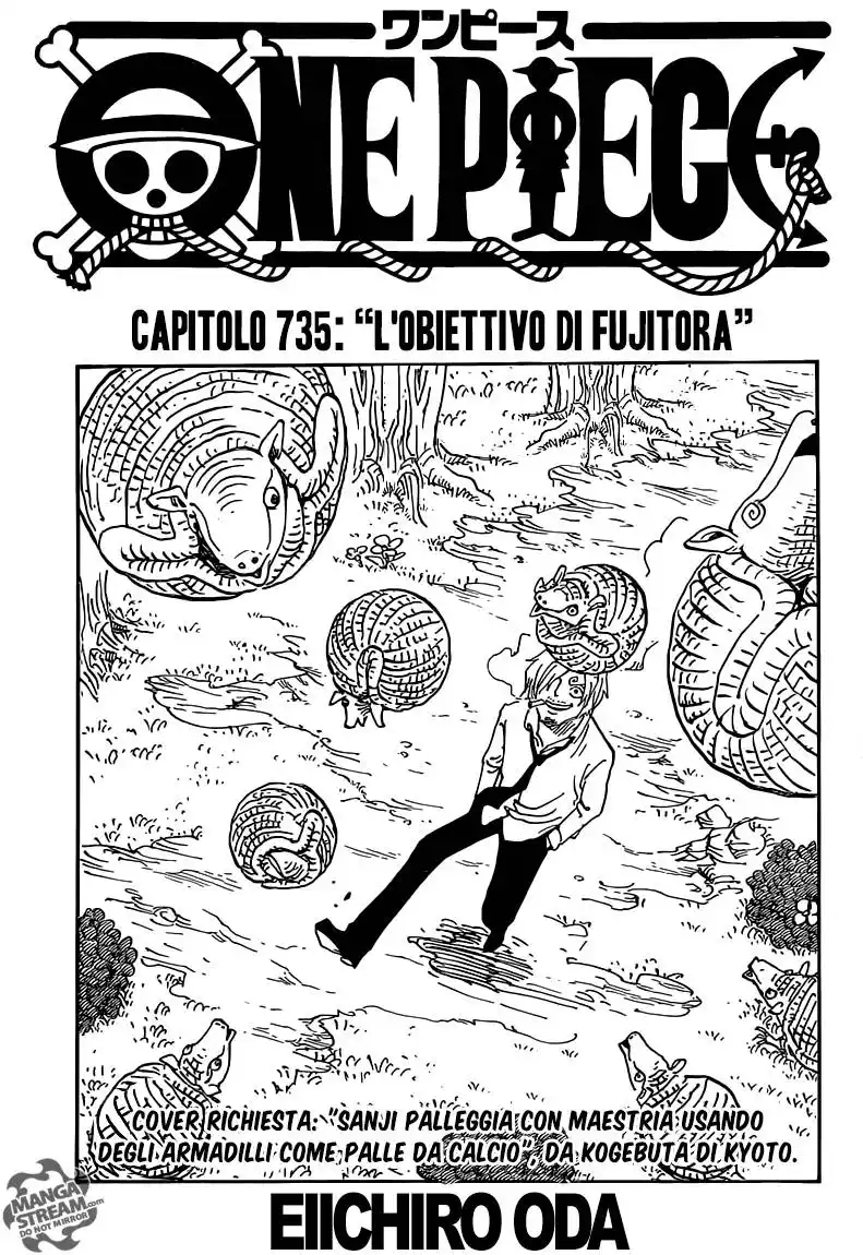 One Piece Capitolo 735 page 2