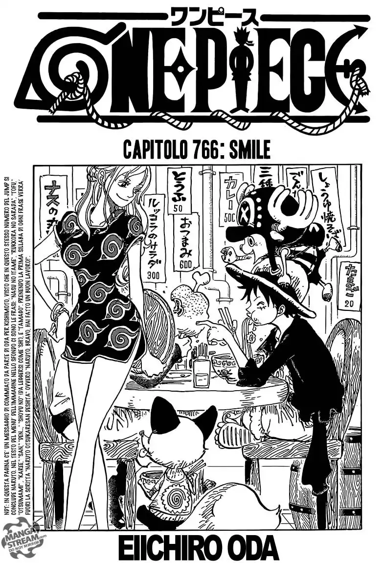 One Piece Capitolo 766 page 2