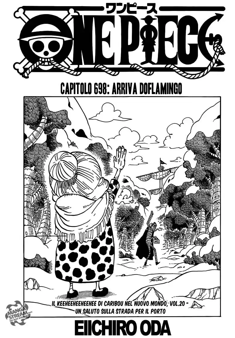 One Piece Capitolo 698 page 2