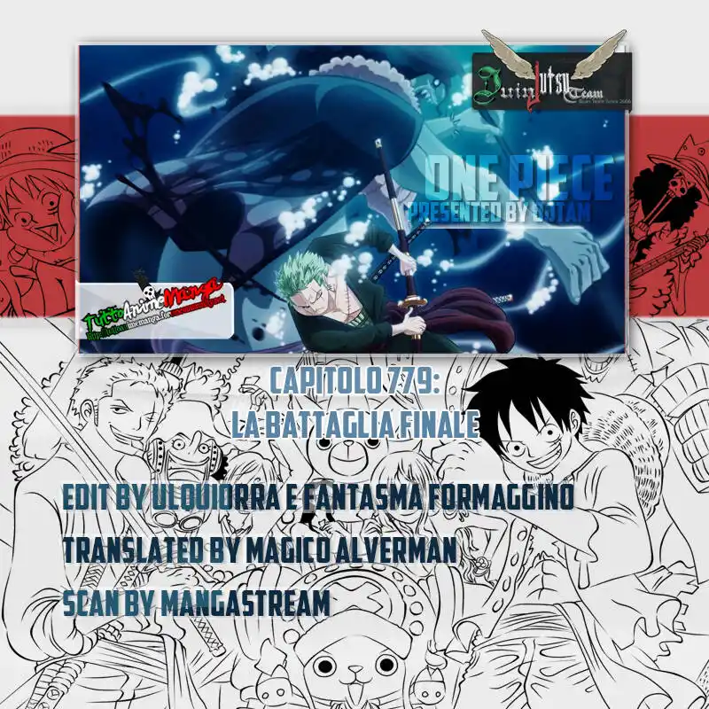 One Piece Capitolo 779 page 1