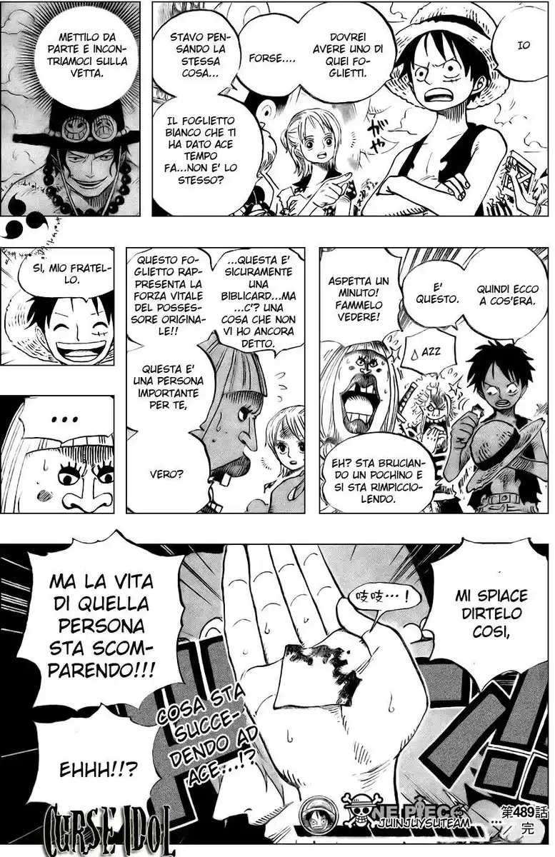 One Piece Capitolo 489 page 16