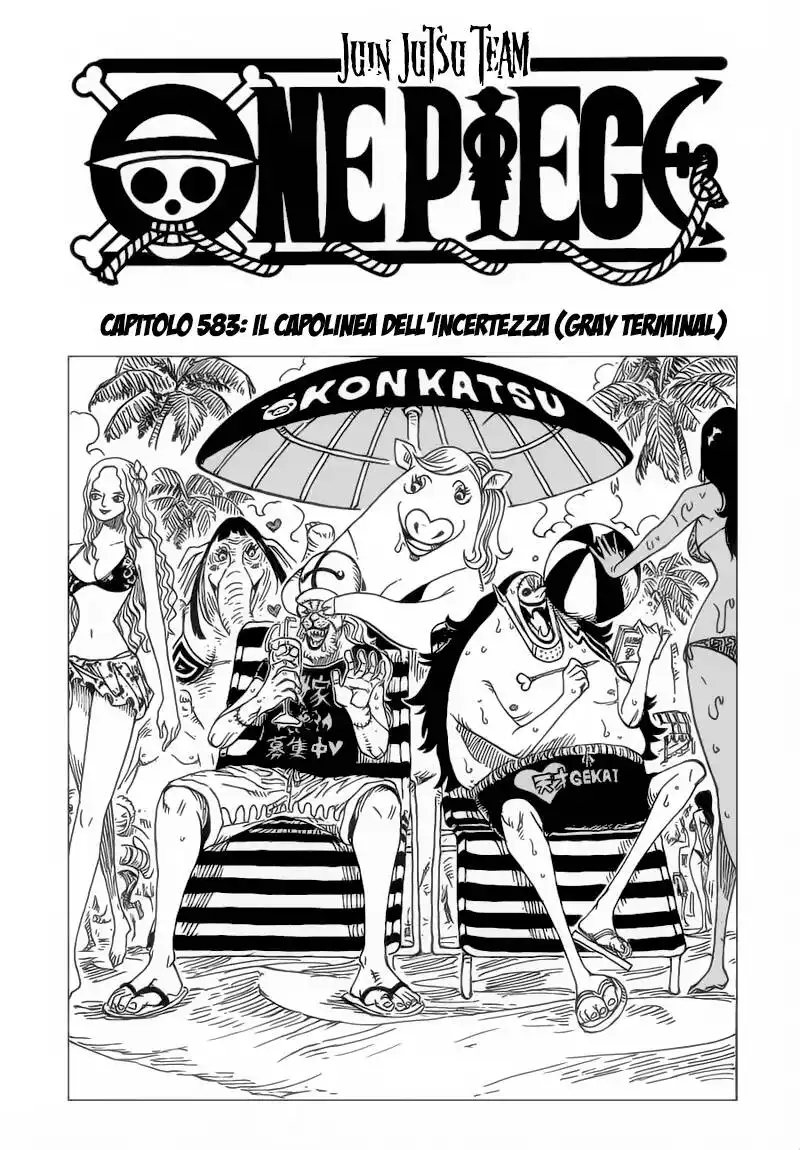 One Piece Capitolo 583 page 1