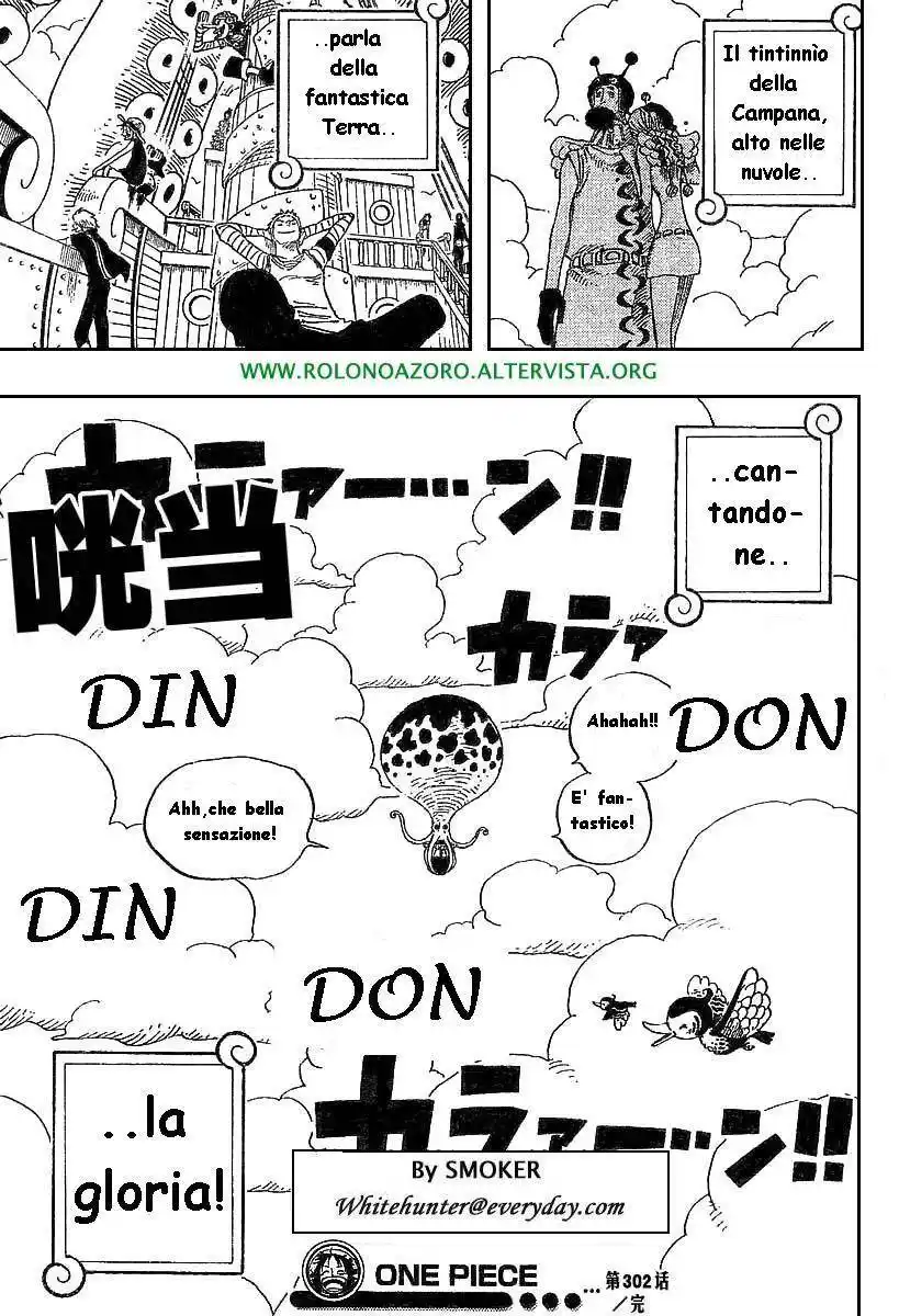 One Piece Capitolo 302 page 18