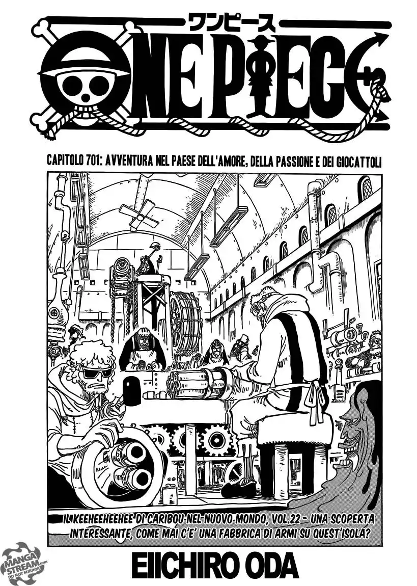 One Piece Capitolo 701 page 2