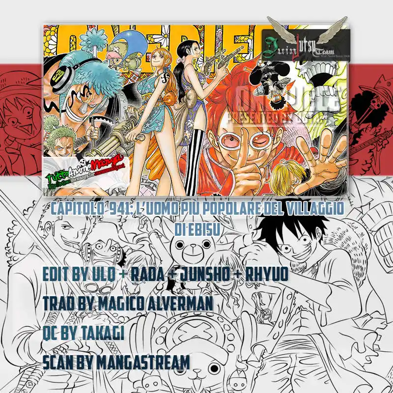 One Piece Capitolo 941 page 1