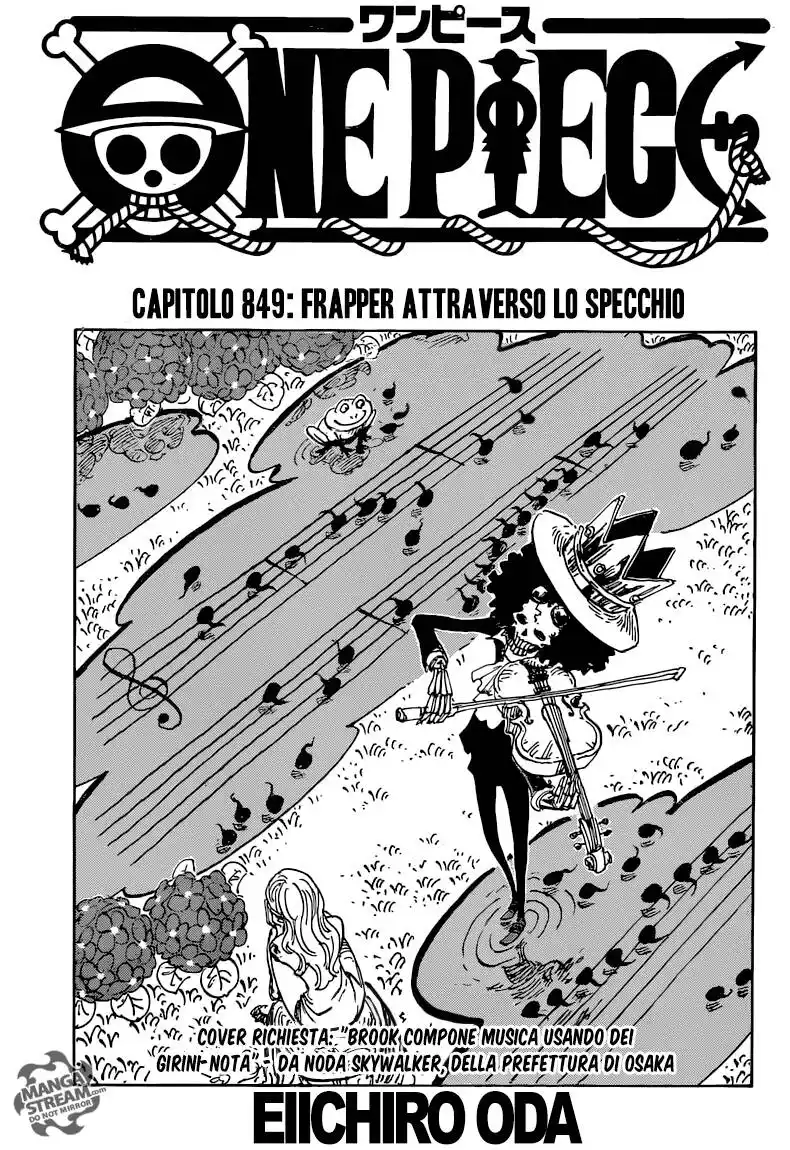 One Piece Capitolo 849 page 3