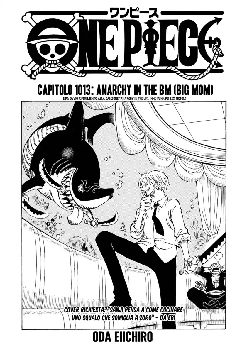 One Piece Capitolo 1013 page 2