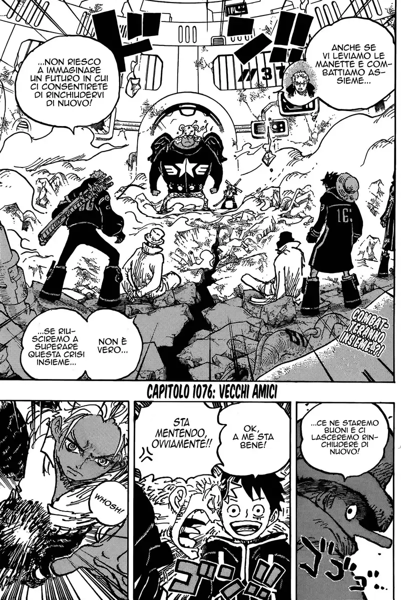 One Piece Capitolo 1076 page 3