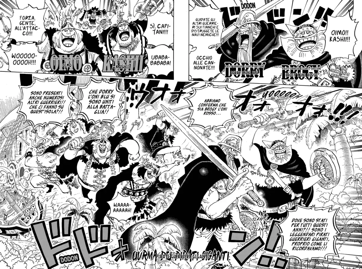 One Piece Capitolo 1107 page 3