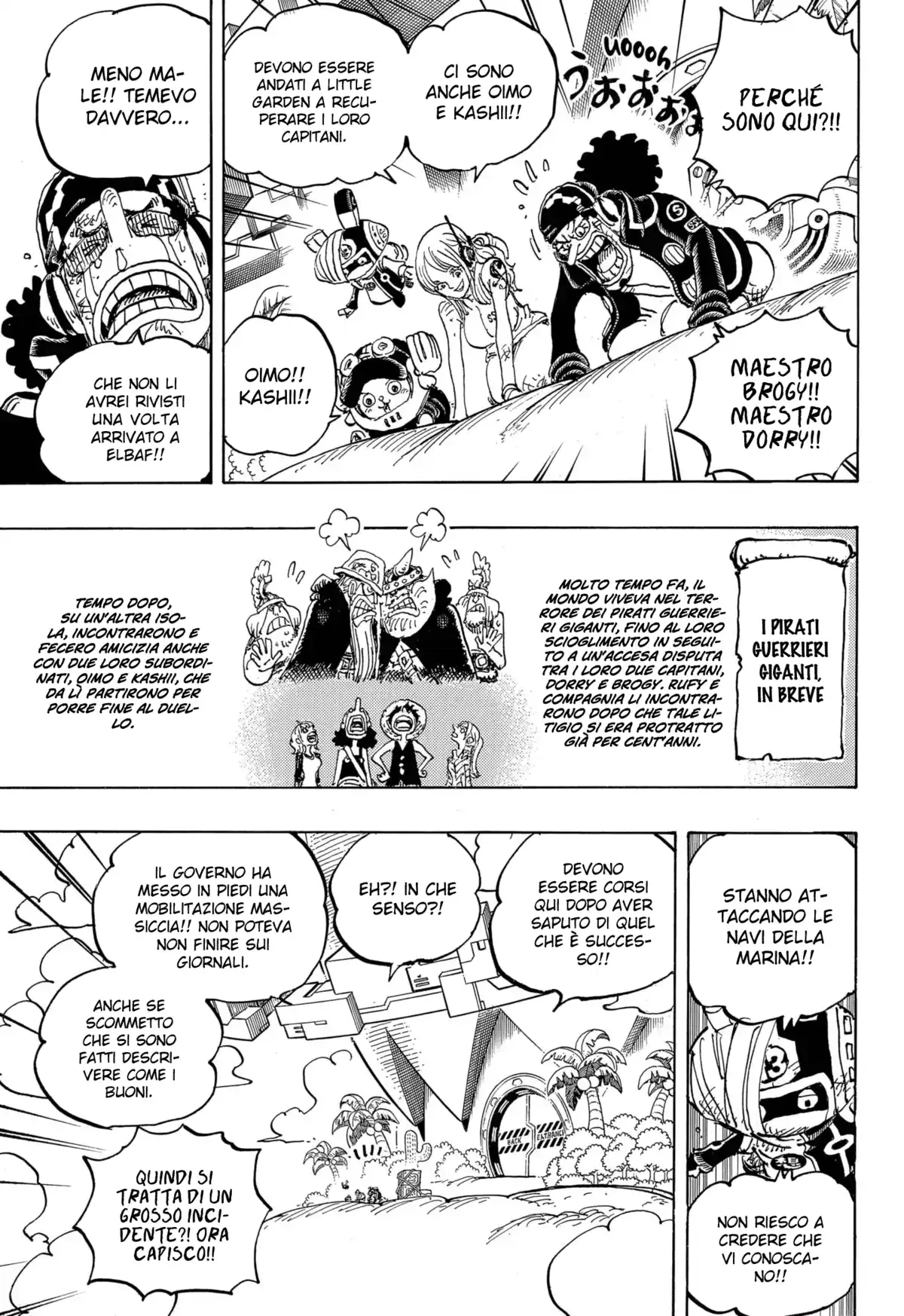 One Piece Capitolo 1107 page 5