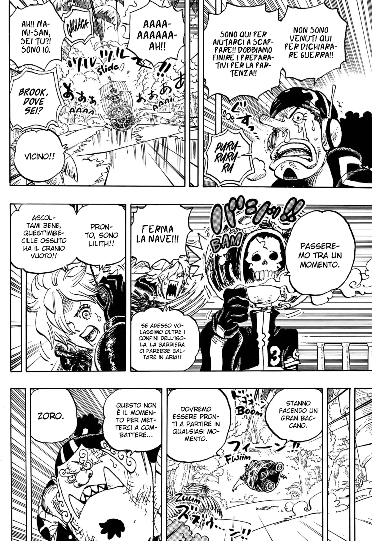 One Piece Capitolo 1107 page 6