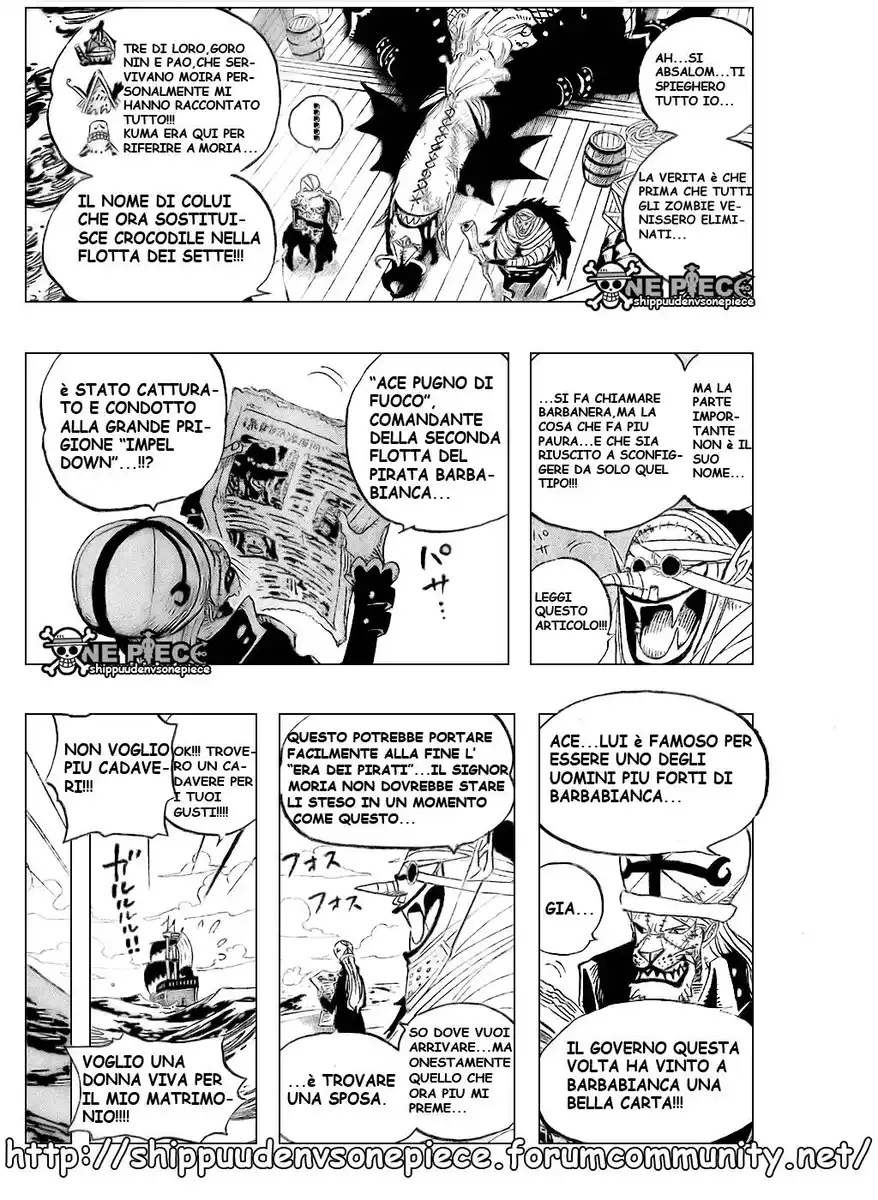 One Piece Capitolo 486 page 3