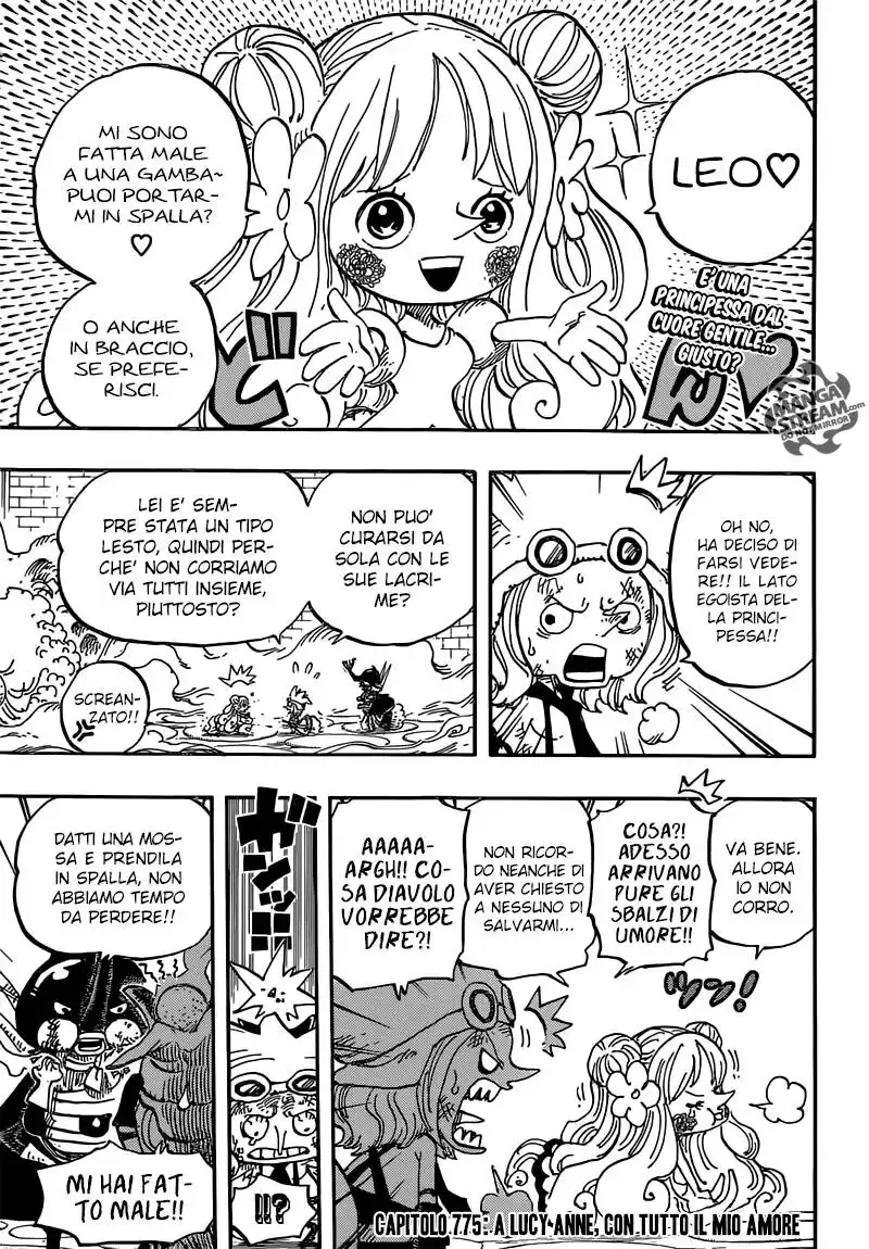 One Piece Capitolo 775 page 4