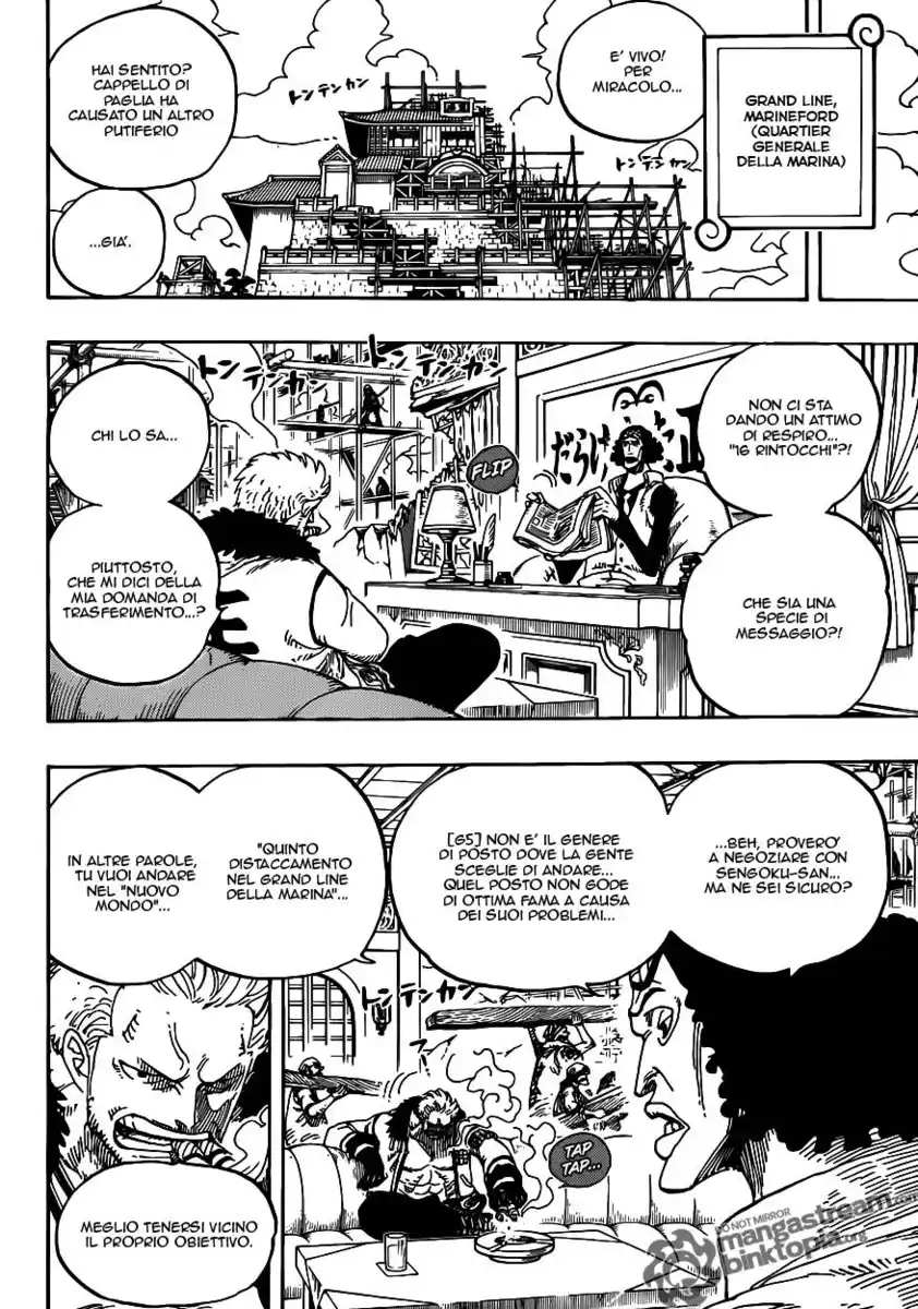 One Piece Capitolo 594 page 5