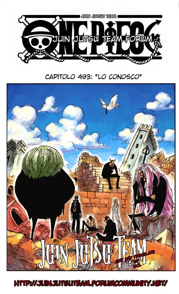 One Piece Capitolo 493 page 1