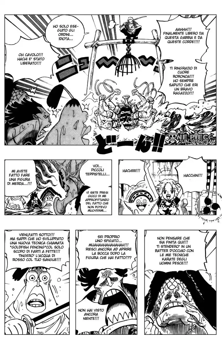 One Piece Capitolo 493 page 8