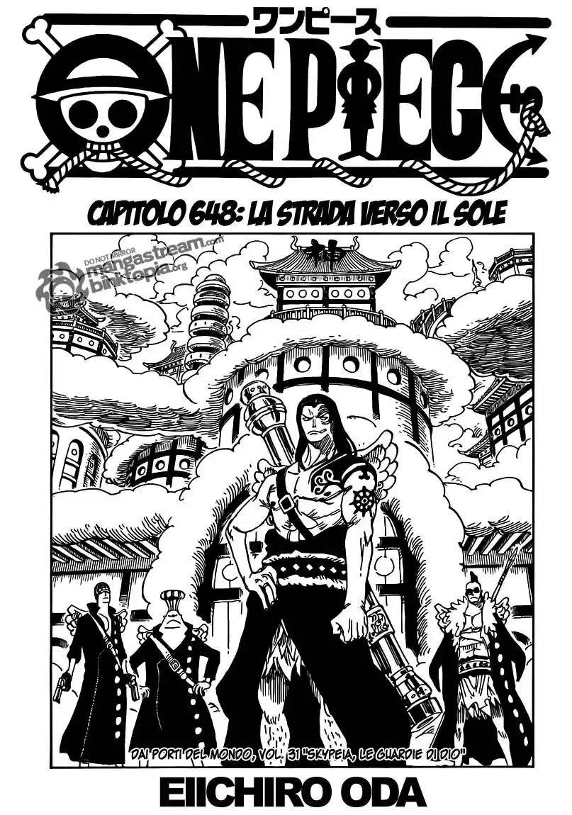 One Piece Capitolo 648 page 1