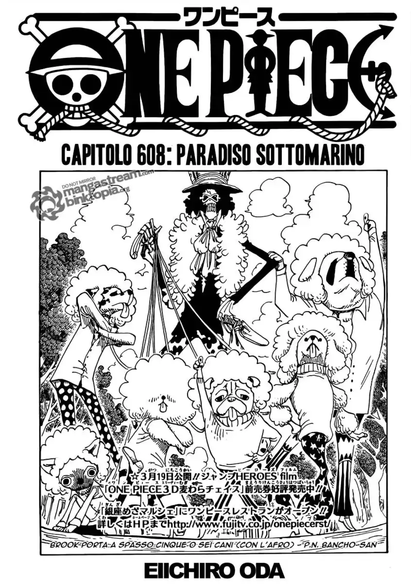 One Piece Capitolo 608 page 1