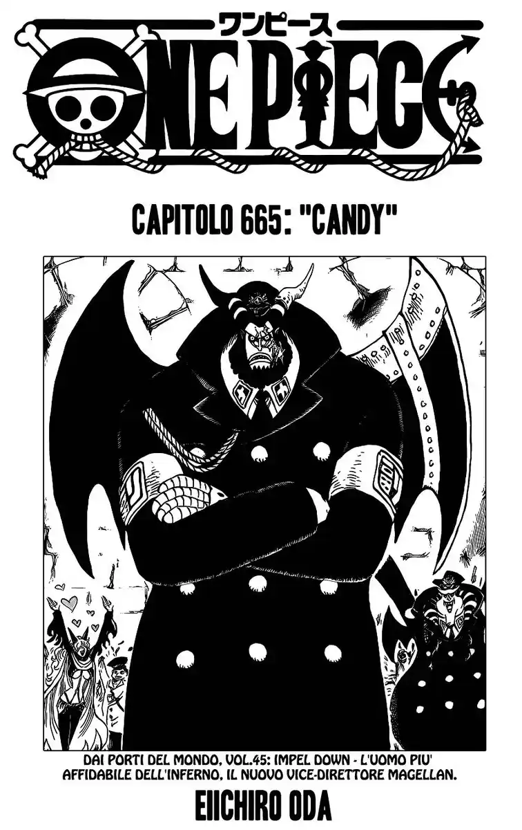 One Piece Capitolo 665 page 1