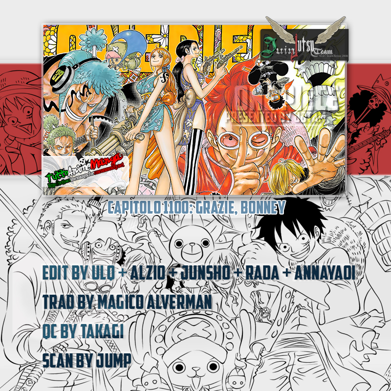 One Piece Capitolo 1100 page 1