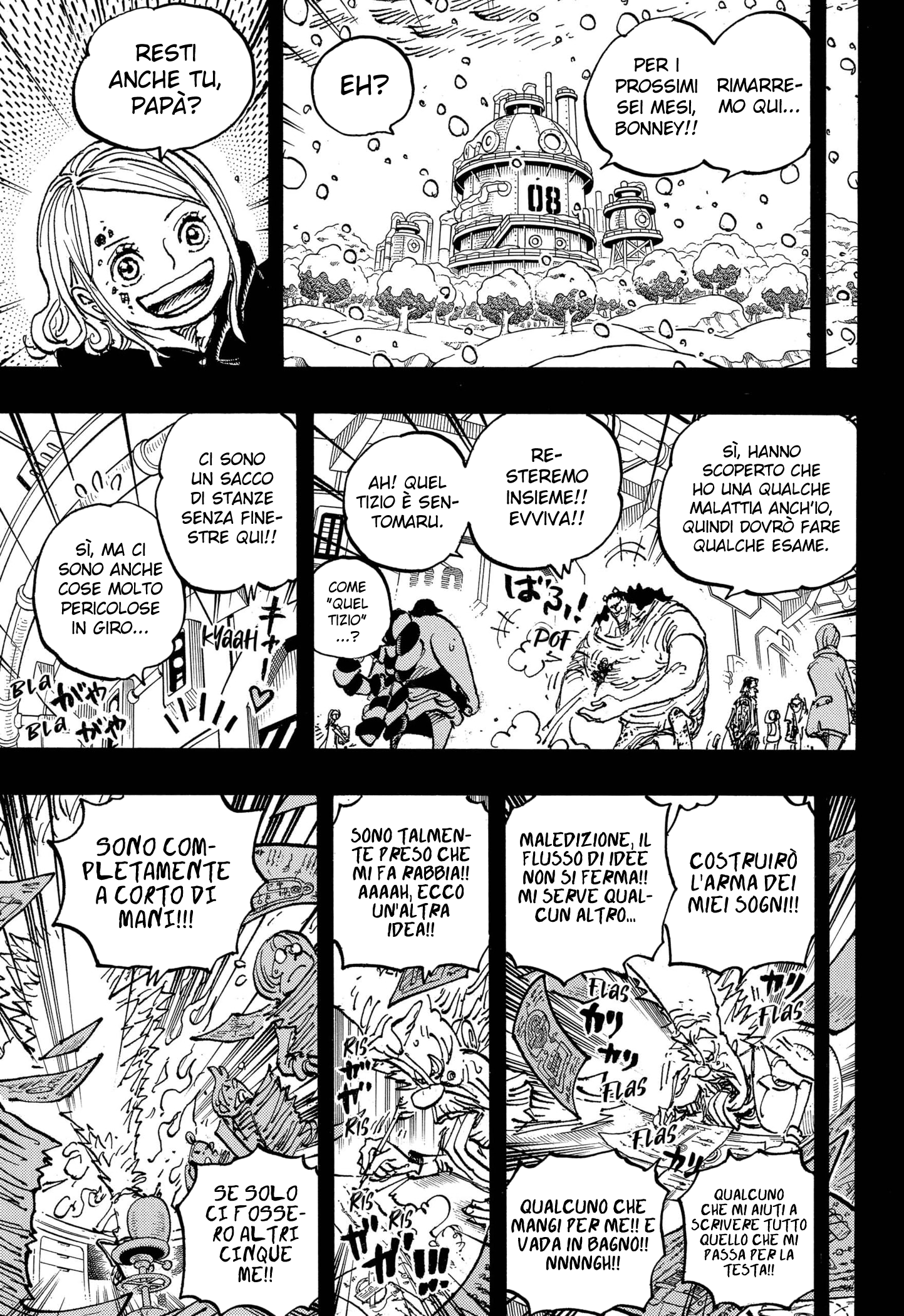 One Piece Capitolo 1100 page 10