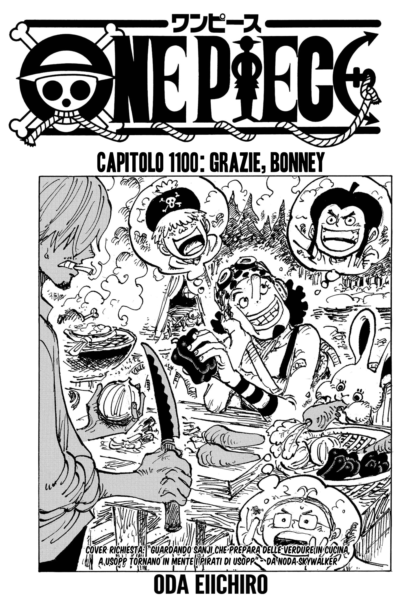 One Piece Capitolo 1100 page 2