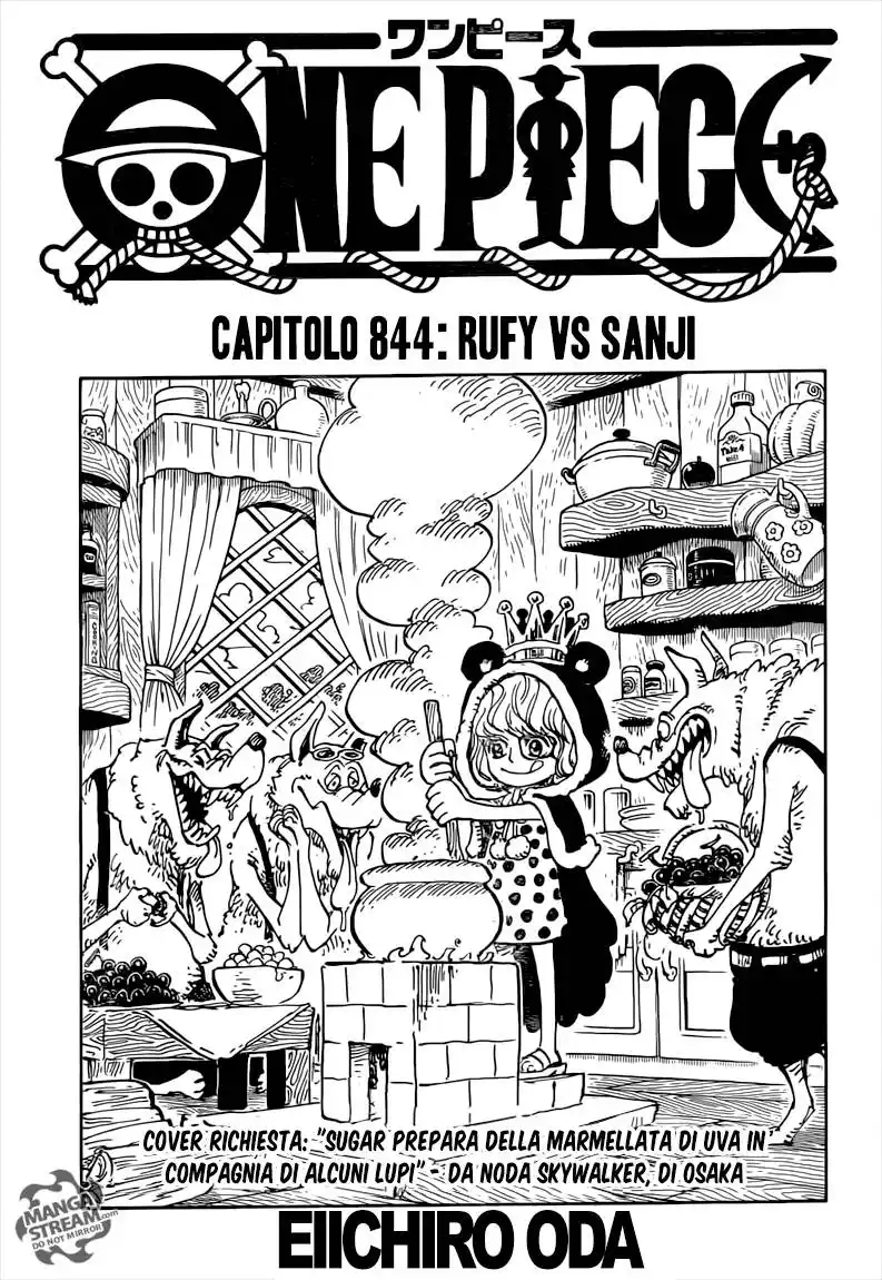 One Piece Capitolo 844 page 2