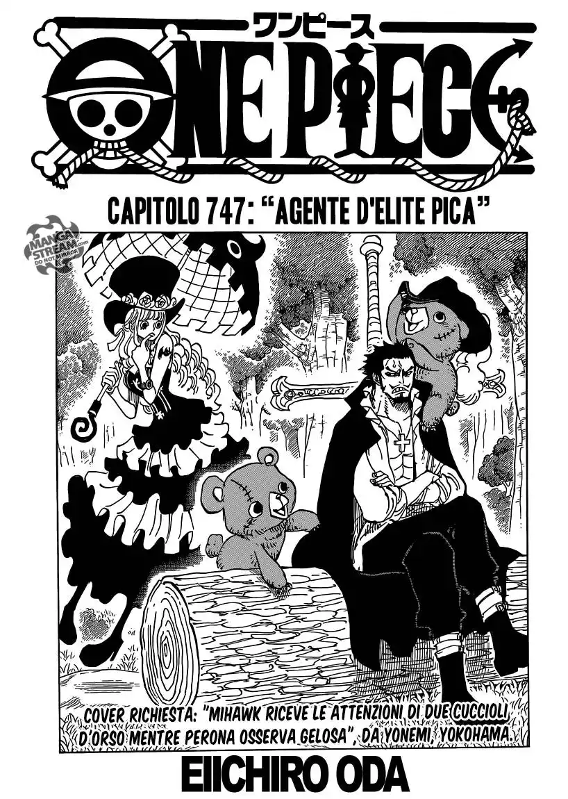 One Piece Capitolo 747 page 2