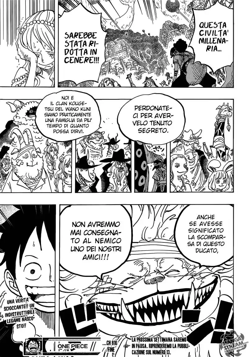 One Piece Capitolo 816 page 17