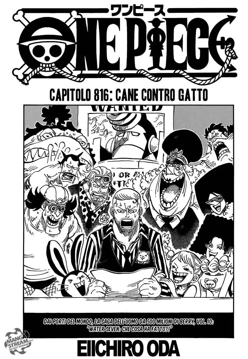 One Piece Capitolo 816 page 2