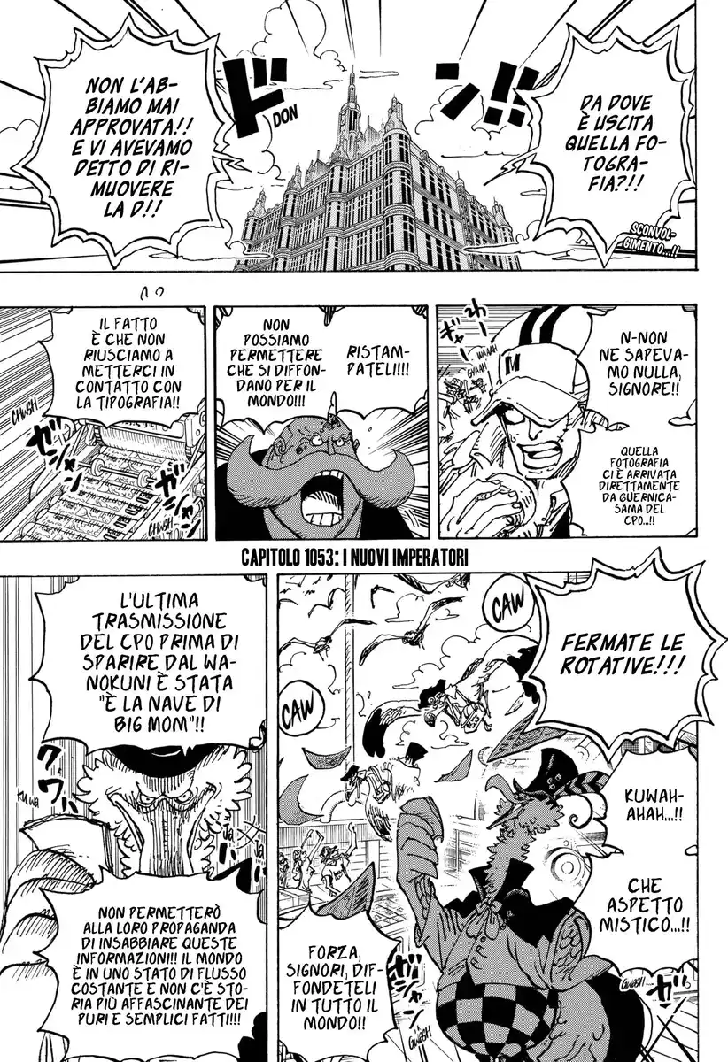 One Piece Capitolo 1053 page 4