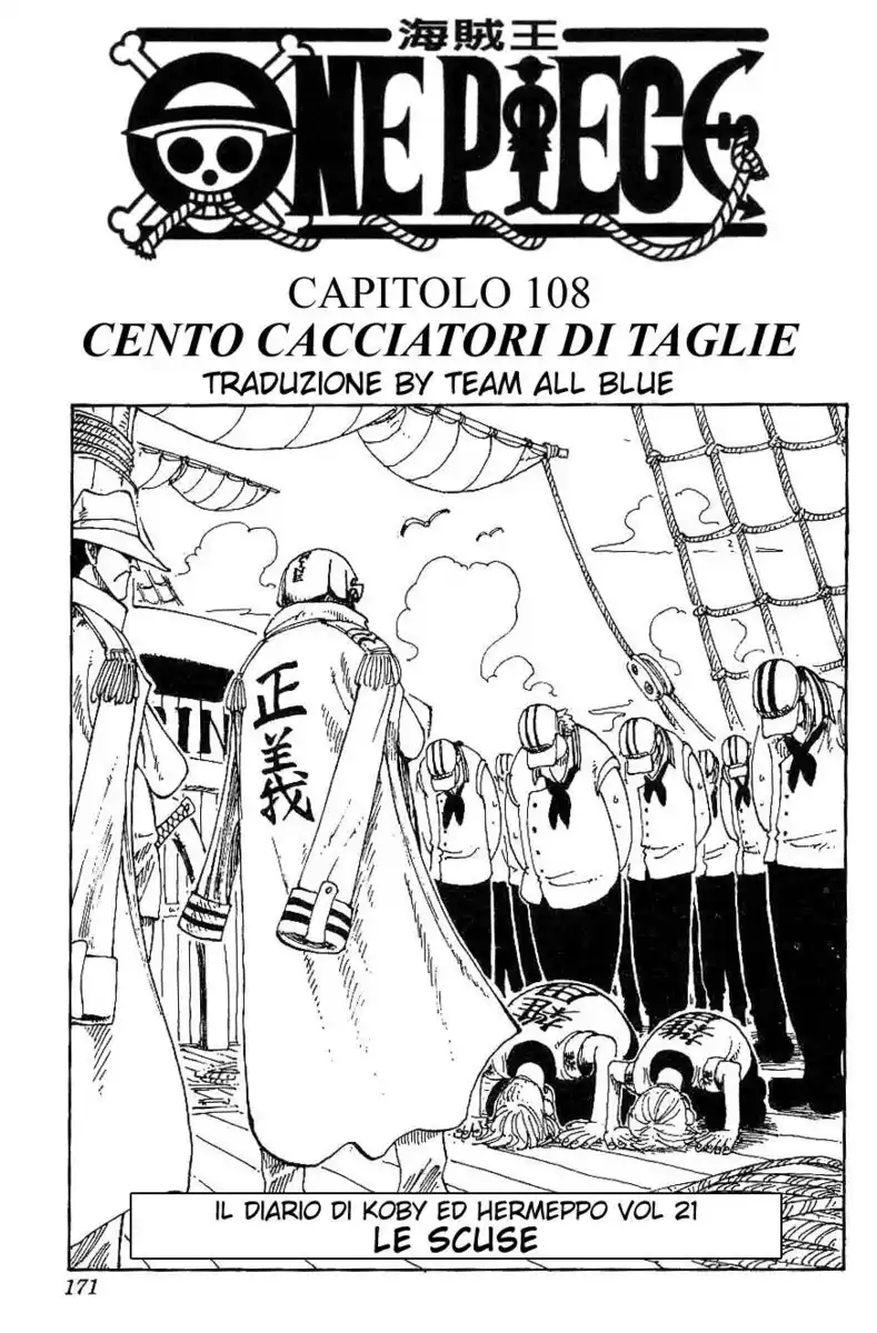 One Piece Capitolo 108 page 1