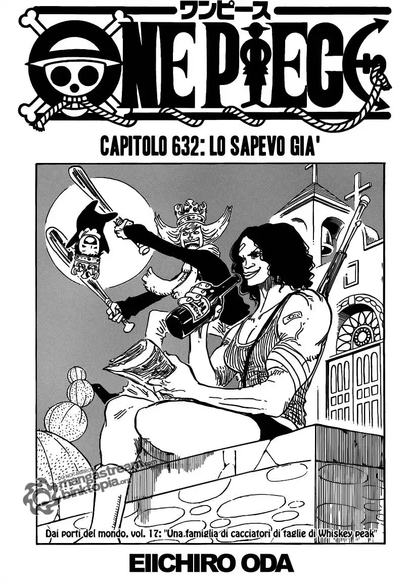 One Piece Capitolo 632 page 1