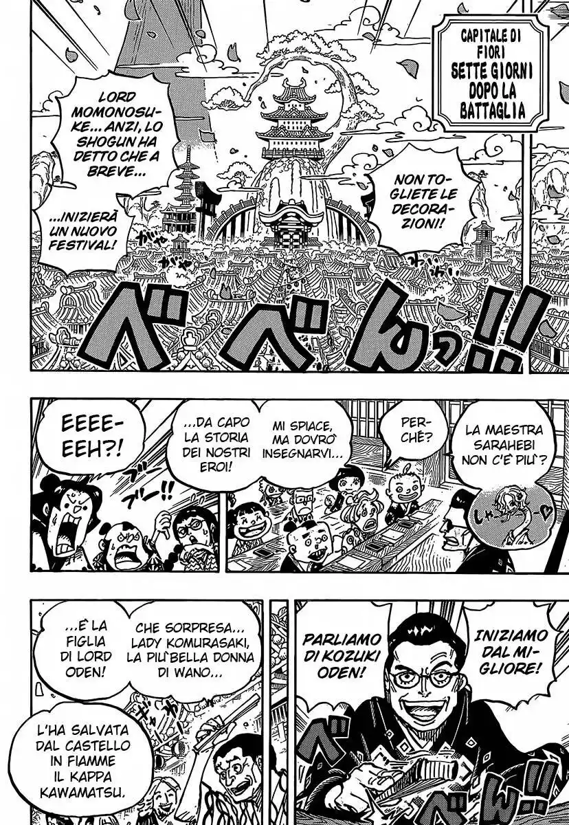 One Piece Capitolo 1052 page 7