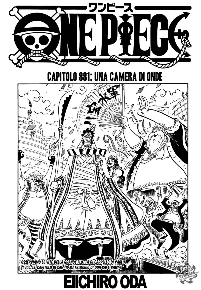 One Piece Capitolo 881 page 2