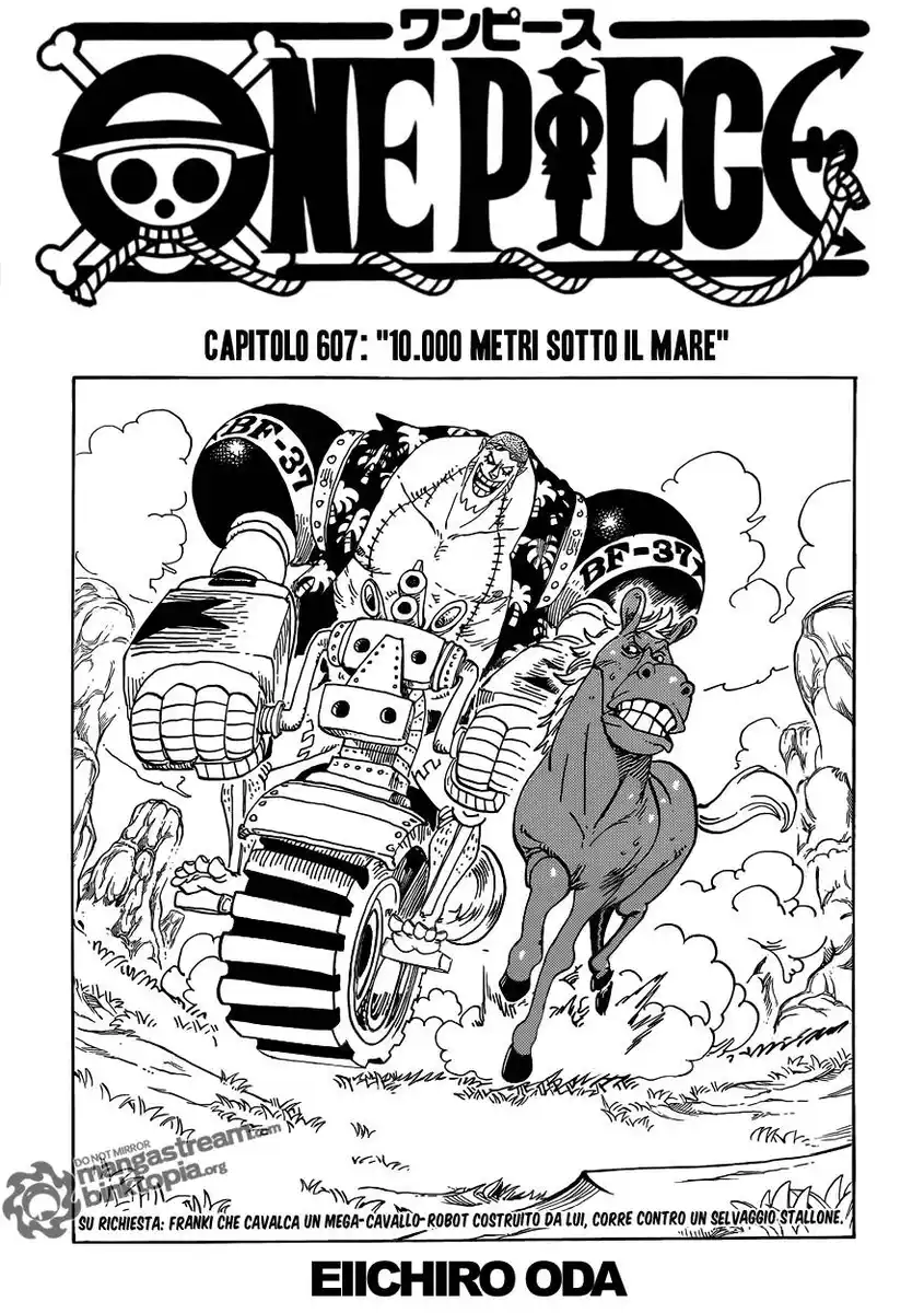 One Piece Capitolo 607 page 1