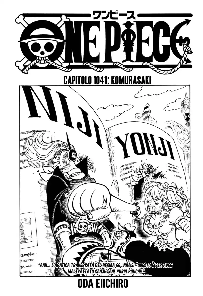 One Piece Capitolo 1041 page 2