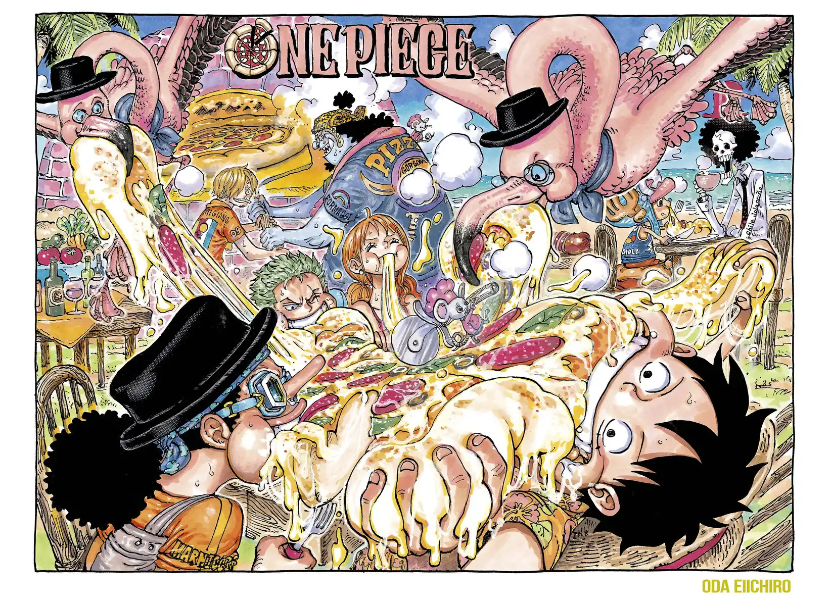 One Piece Capitolo 1091 page 3