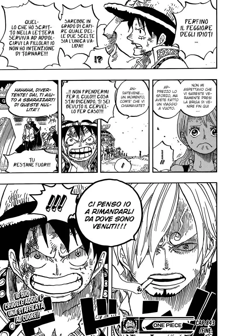 One Piece Capitolo 843 page 20