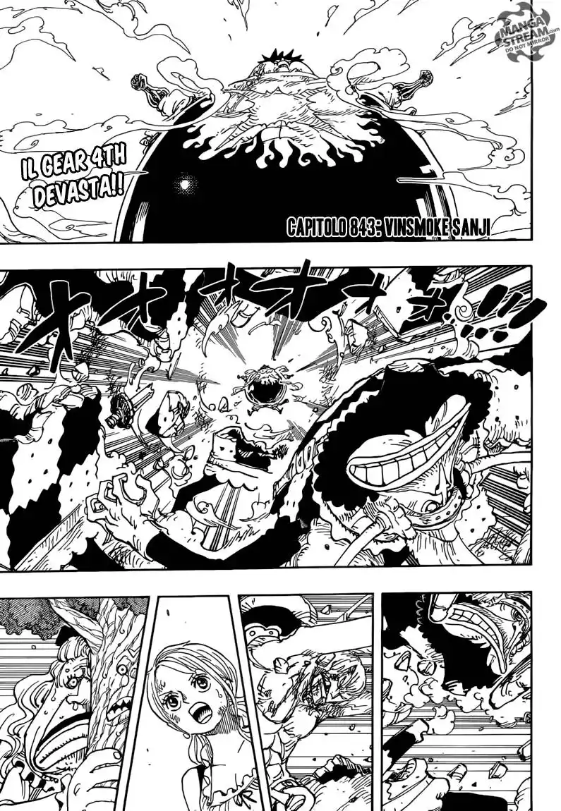 One Piece Capitolo 843 page 5