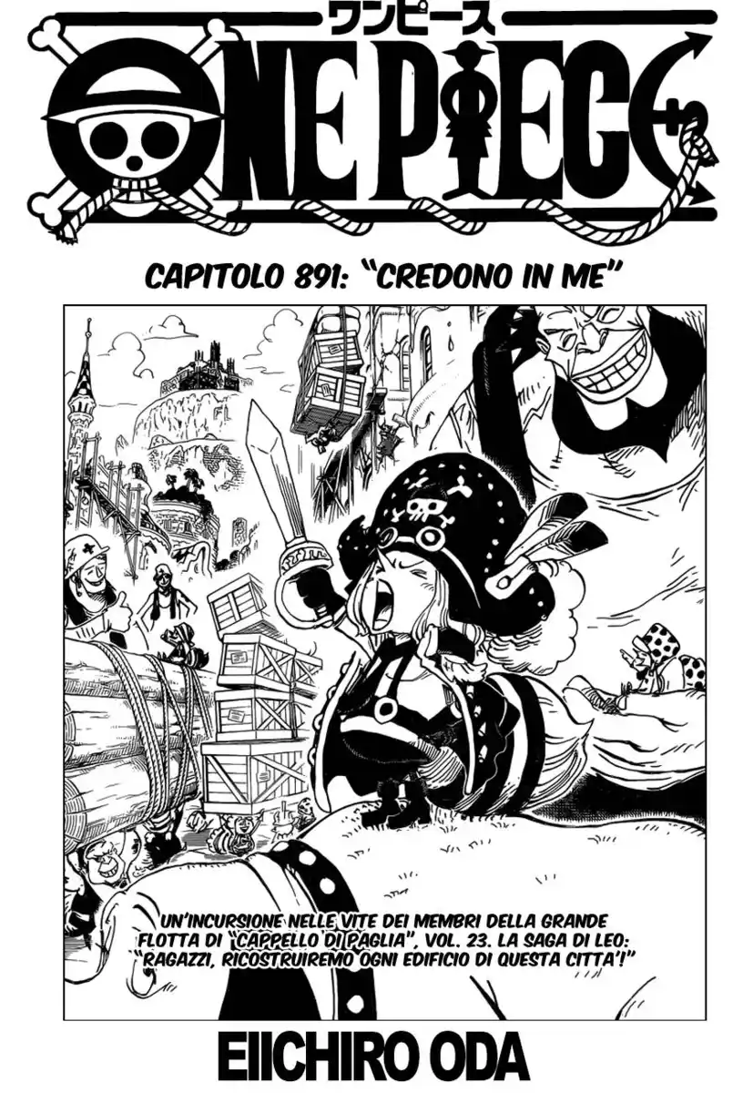 One Piece Capitolo 891 page 2