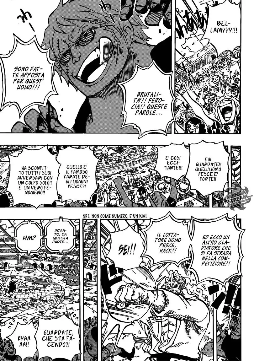 One Piece Capitolo 708 page 14