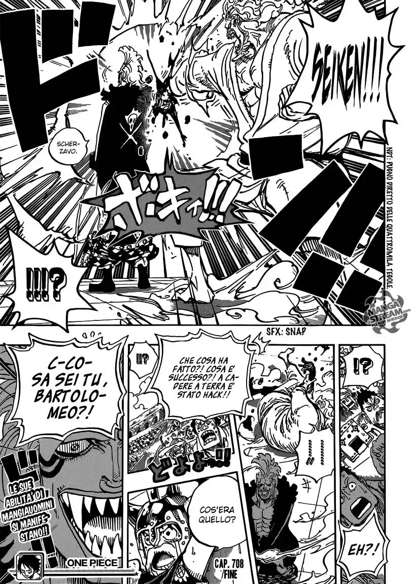 One Piece Capitolo 708 page 16