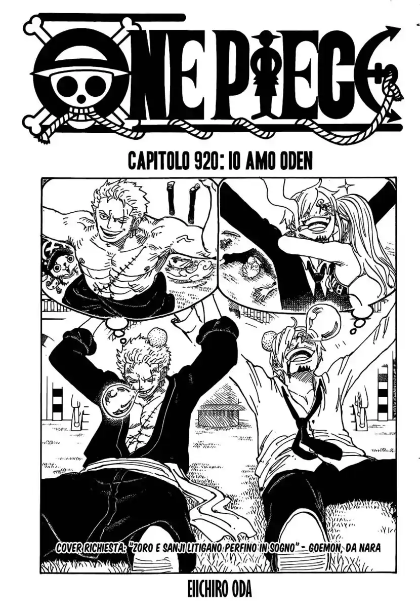 One Piece Capitolo 920 page 2