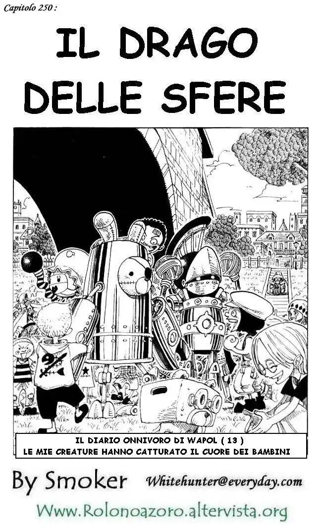 One Piece Capitolo 250 page 1