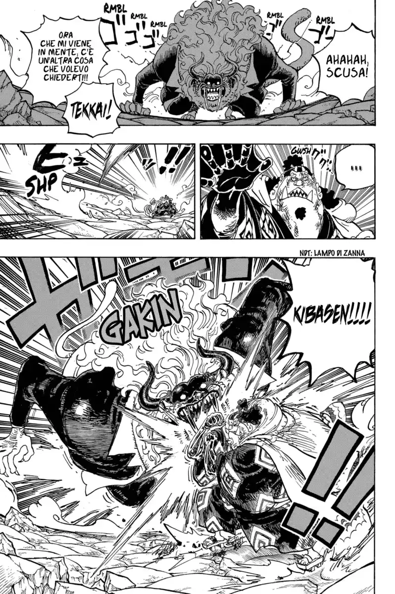 One Piece Capitolo 1018 page 10