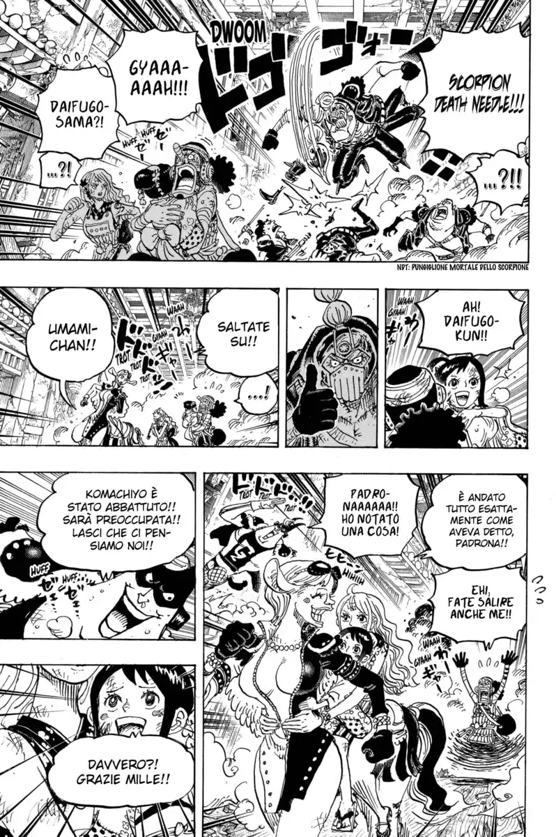 One Piece Capitolo 1018 page 4